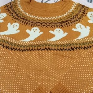 Heather & Lily Halloween Sweater XL